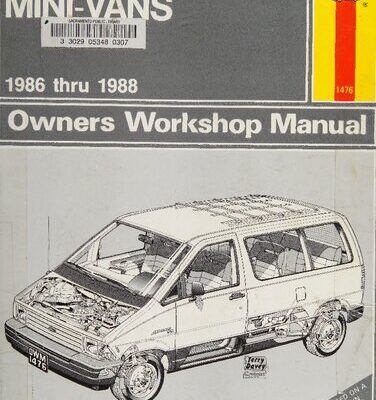خرید و دانلود نسخه کامل کتاب Haynes Ford Aerostar Mini-Vans 1986 thru 1988 Owners Workshop Manual