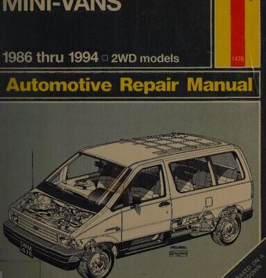 خرید و دانلود نسخه کامل کتاب Haynes Ford Aerostar Mini-Vans Automotive Repair Manual