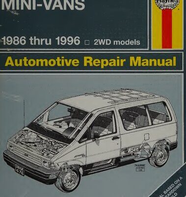 خرید و دانلود نسخه کامل کتاب Haynes Ford Aerostar Mini-Vans Automotive Repair Manual