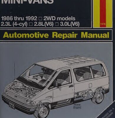 خرید و دانلود نسخه کامل کتاب Haynes Ford Aerostar Mini-Vans Automotive Repair Manual