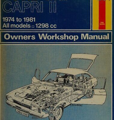 خرید و دانلود نسخه کامل کتاب Haynes Ford Capri II Owners Workshop Manual