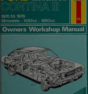 خرید و دانلود نسخه کامل کتاب Haynes Ford Cortina III 1600 & 2000 ohc Owners Workshop Manual