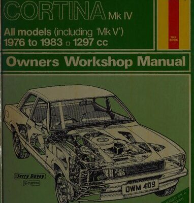 خرید و دانلود نسخه کامل کتاب Haynes Ford Cortina Mk IV 1.3 Owners Workshop Manual