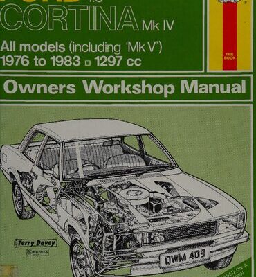 خرید و دانلود نسخه کامل کتاب Haynes Ford Cortina Mk IV 1.3 Owners Workshop Manual