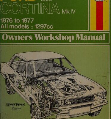 خرید و دانلود نسخه کامل کتاب Haynes Ford Cortina MK IV 1300 Owners Workshop Manual