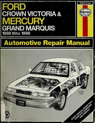 خرید و دانلود نسخه کامل کتاب Haynes Ford Crown Victoria & Mercury Grand Marquis Automotive Repair Manual 2nd Edition_68fc478e5ae10.jpeg خرید و دانلود نسخه کامل کتاب Haynes Ford Crown Victoria & Mercury Grand Marquis Automotive Repair Manual 2nd Edition
