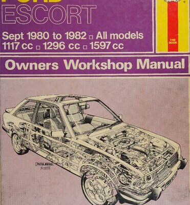 خرید و دانلود نسخه کامل کتاب Haynes Ford Escort 1980 to 1982 Owners Workshop Manual