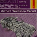 خرید و دانلود نسخه کامل کتاب Haynes Ford Escort 1980 to 1988 Owners Workshop Manual