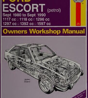 خرید و دانلود نسخه کامل کتاب Haynes Ford Escort 1980 to 1990 Owners Workshop Manual