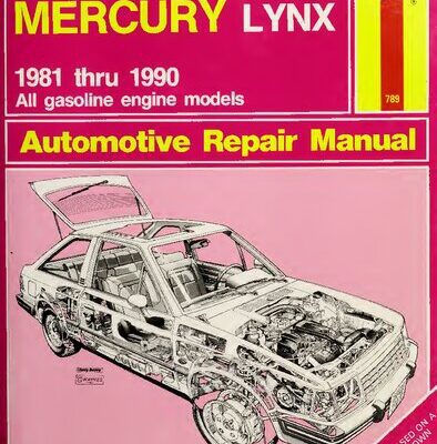 خرید و دانلود نسخه کامل کتاب Haynes Ford Escort & Mercury Lynx 1981 thru 1990 Automotive Repair Manual