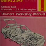خرید و دانلود نسخه کامل کتاب Haynes Ford Escort & Mercury Lynx Owners Workshop Manual