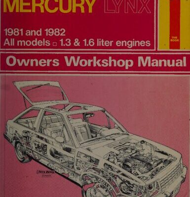 خرید و دانلود نسخه کامل کتاب Haynes Ford Escort & Mercury Lynx Owners Workshop Manual