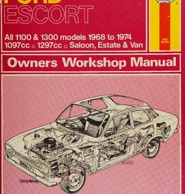 خرید و دانلود نسخه کامل کتاب Haynes Ford Escort Owners Workshop Manual