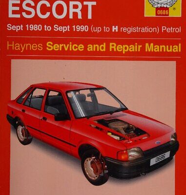 خرید و دانلود نسخه کامل کتاب Haynes Ford Escort (Petrol) Service and Repair Manual