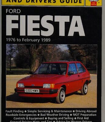 خرید و دانلود نسخه کامل کتاب Haynes Ford Fiesta 1976 to February 1989 Handbook & Drivers Guide