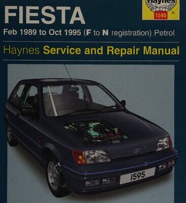 خرید و دانلود نسخه کامل کتاب Haynes Ford Fiesta 1989 to 1995 Service and Repair Manual