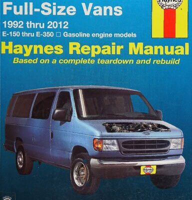 خرید و دانلود نسخه کامل کتاب Haynes Ford Full-Size Vans 1992 thru 2012 Automotive Repair Manual