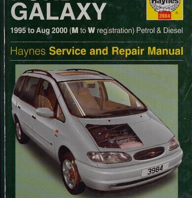 خرید و دانلود نسخه کامل کتاب Haynes Ford Galaxy Service and Repair Manual