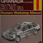 خرید و دانلود نسخه کامل کتاب Haynes Ford Granada and Scorpio (’85 to ’93) Owners Workshop Manual