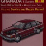 خرید و دانلود نسخه کامل کتاب Haynes Ford Granada & Scorpio 1985 to 1994 Service and Repair Manual