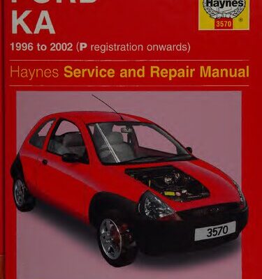 خرید و دانلود نسخه کامل کتاب Haynes Ford KA 1996 to 2002 Service and Repair Manual