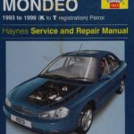 خرید و دانلود نسخه کامل کتاب Haynes Ford Mondeo 1993 to 1999 Service and Repair Manual (K to T Registration) Petrol