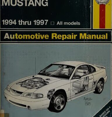 خرید و دانلود نسخه کامل کتاب Haynes Ford Mustang Automotive Repair Manual
