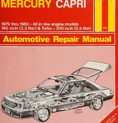 خرید و دانلود نسخه کامل کتاب Haynes Ford Mustang & Mercury Capri 1979 thru 1988 Automotive Repair Manual