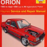 خرید و دانلود نسخه کامل کتاب Haynes Ford Orion Service and Repair Manual