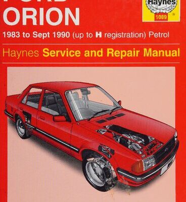خرید و دانلود نسخه کامل کتاب Haynes Ford Orion Service and Repair Manual