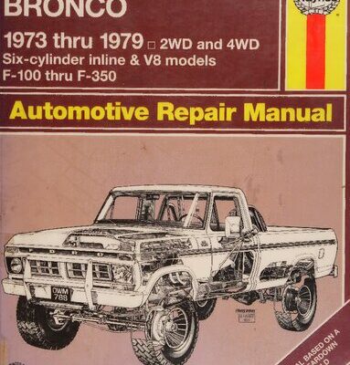 خرید و دانلود نسخه کامل کتاب Haynes Ford Pick-Ups & Bronco Automotive Repair Manual 1973 thru 1979