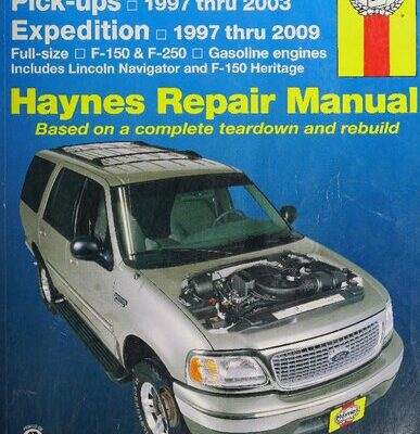 خرید و دانلود نسخه کامل کتاب Haynes Ford Pick-Ups & Expedition, Lincoln Navigator Automotive Repair Manual
