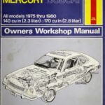 خرید و دانلود نسخه کامل کتاب Haynes Ford Pinto & Mercury Bobcot Owners Workshop Manual