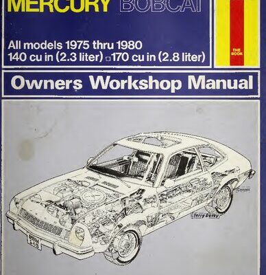خرید و دانلود نسخه کامل کتاب Haynes Ford Pinto & Mercury Bobcot Owners Workshop Manual