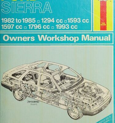 خرید و دانلود نسخه کامل کتاب Haynes Ford Sierra 1982 to 1985 Owners Workshop Manual