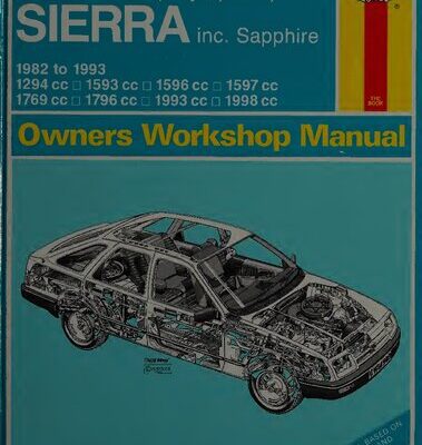 خرید و دانلود نسخه کامل کتاب Haynes Ford Sierra 1982 to 1993 Owners Workshop Manual
