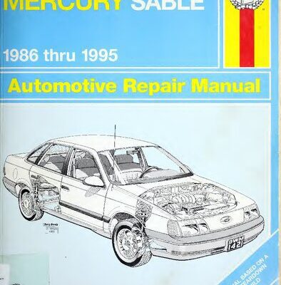 خرید و دانلود نسخه کامل کتاب Haynes Ford Taurus & Mercury Sable Automotive Repair Manual