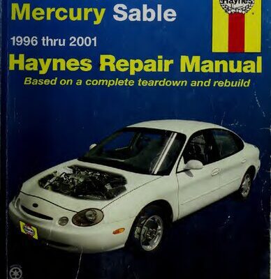 خرید و دانلود نسخه کامل کتاب Haynes Ford Taurus & Mercury Sable Automotive Repair Manual