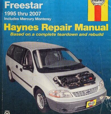 خرید و دانلود نسخه کامل کتاب Haynes Ford Windstar & Freestar 1995 thru 2007 Automotive Repair Manual