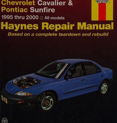 خرید و دانلود نسخه کامل کتاب Haynes General Motors Chevrolet Cavalier & Pontiac Sunfire Automotive Repair Manual