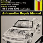 خرید و دانلود نسخه کامل کتاب Haynes General Motors Regal, Lumina, Monte Carlo, Pontiac Grand Prix, Olds Cutlass Supreme Automotive Repair Manual