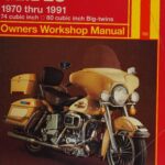 خرید و دانلود نسخه کامل کتاب Haynes Harley-Davidson Glides Owners Workshop Manual 1970 thru 1991