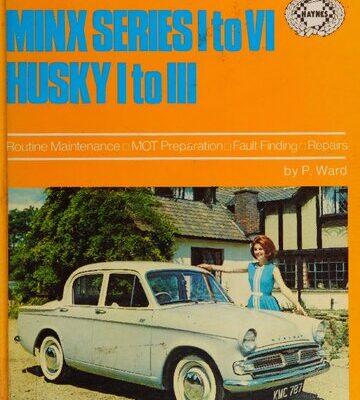 خرید و دانلود نسخه کامل کتاب Haynes Hillman Minx Series I to VI, Husky Series I to III Owners Handbook Maintenance Manual