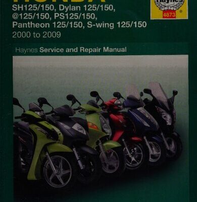 خرید و دانلود نسخه کامل کتاب Haynes Honda 125 Scooters Service and Repair Manual 2000-2010