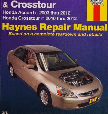 خرید و دانلود نسخه کامل کتاب Haynes Honda Accord & Crosstour Automotive Repair Manual