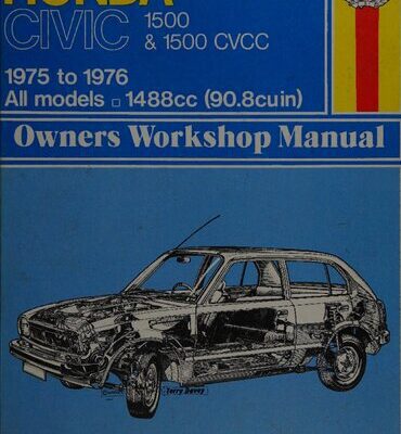 خرید و دانلود نسخه کامل کتاب Haynes Honda Civic 1500 & CVCC Owners Workshop Manual