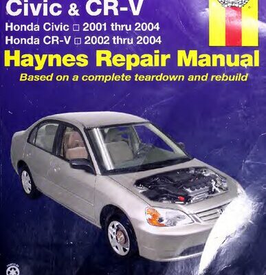 خرید و دانلود نسخه کامل کتاب Haynes Honda Civic & CRV-V Automotive Repair Manual