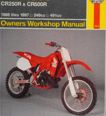 خرید و دانلود نسخه کامل کتاب Haynes Honda CR250/500R Owners Workshop Manual