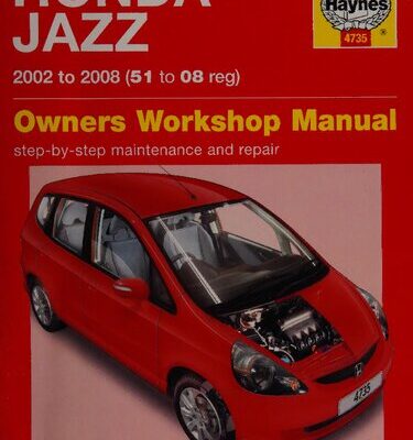 خرید و دانلود نسخه کامل کتاب Haynes Honda Jazz 2002 to 2008 Owners Workshop Manual