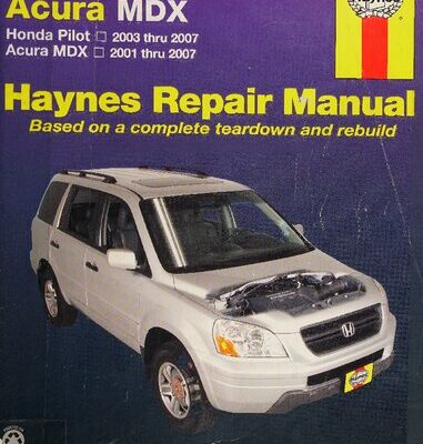 خرید و دانلود نسخه کامل کتاب Haynes Honda Pilot, Acura MDX Automotive Repair Manual